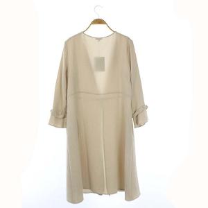 TOCCA LAUNDRY LINE SCREEN TEST リボンスリーブ ライトコート スプリングコート アウター 0 ベージュ