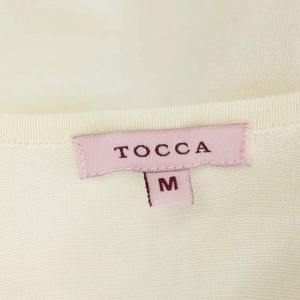 TOCCA 洗える AIRLY BORELO ボレロ カーディガン ニット 九分袖 M アイボリー