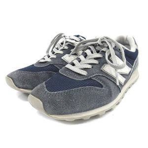 New Balance WL996CLH スニーカー スエード 23cm ネイビー