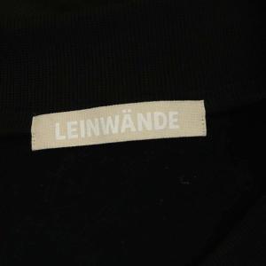 LEINWANDE SWEAT VEST スウェットベスト サイドベルト F 黒 ブラック