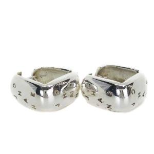 スクエアフープ ピアス 925 シルバー