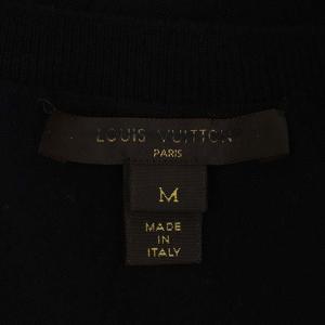 LOUIS VUITTON ニットチュニック リボン ウール M ブラック