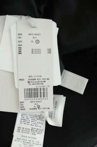 CELFORD 19AW ボウタイ Aライン ワンピース 五分袖 フレア 膝丈 38 黒 白 ブラック ホワイト