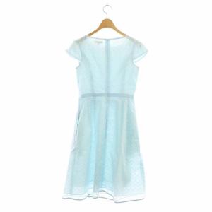 TOCCA SPLASH SWEET ワンピース フレア 花柄 00 ライトブルー