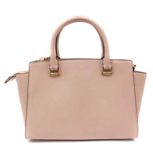 MICHAEL KORS セルマ SELMA ハンドバッグ ショルダーバッグ 2way レザー ロゴ ピンク