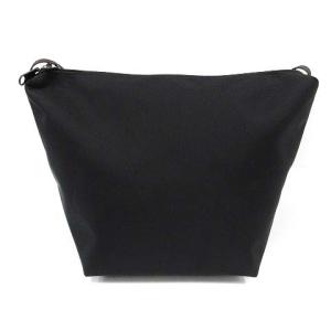 Hervé Chapelier グリーンレーベルリラクシング別注 ビッグ ポシェット Big Pochette ショルダーバッグ ナイロン 黒 ブラック