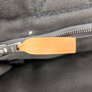 HERMES 2001年銀座限定 フールトゥ PM トートバッグ グレー オレンジ
