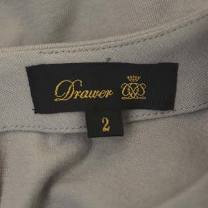 Drawer 20SS コットンフレアスリーブプルオーバーカットソー 2 グレー