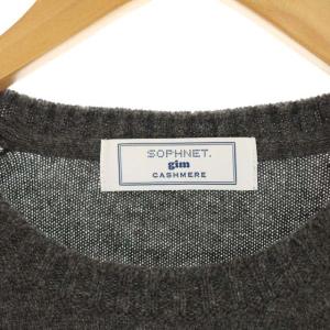 SOPHNET. 20AW AUTHENTIC SCORPION LOGO CASHMERE CREWNECK KNIT ニット セーター 長袖