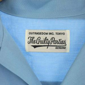 WACKO MARIA THEGUILTYPARTIES 50s SHIRT S/S オープンカラーシャツ L ライトブルー