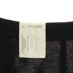 N.HOOLYWOOD UNDER SUMMIT WEAR SHORT CARDIGAN カーディガン ボレロ 長袖 ノーボタン 40 黒 ブラック