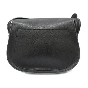Repetto ショルダーバッグ レザー 黒 ブラック