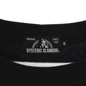 HYSTERIC GLAMOUR ERGADELIC METAL 刺繍ボーダーTシャツ S ホワイト