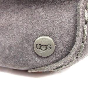 UGG australia アレーナ モカシンシューズ ムートン 24cm グレー 1004806