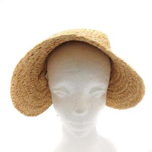 HELEN KAMINSKI MAIRY ラフィアサンバイザー  ONE ベージュ