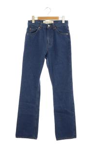 グリニッチジーンズ スリム ストレート 32 青 インディゴ