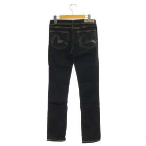 EVISU puma スリムデニムパンツ ブラック