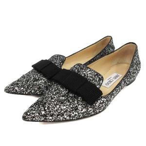 GALA ポインテッドトゥパンプス 36 シルバー