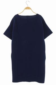 Drawer ミラノリブニットワンピース 2 ネイビー