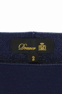 Drawer ミラノリブニットワンピース 2 ネイビー
