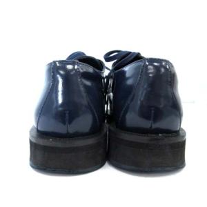 JIL SANDER NAVY ローファー 36 ネイビー