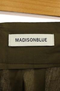 MADISONBLUE TUCK VOLUME SKIRT スカート ロング フレア フィッシュテール 1 ダークブラウン