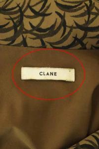 CLANE 19SS クレセントワンピース 1 ベージュ