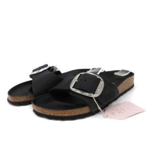 BIRKENSTOCK AG by aquagirl MADRID Big Buckle サンダル ブラック