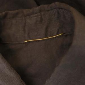 Deuxieme Classe 21SS shirt シャツ オーバーサイズ リネン 茶