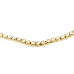 SWAROVSKI Subtle Trilogy ブレスレット YG ストーン チェーン ゴールド色