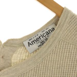 AMERICANA フロントバックボタンワンピース