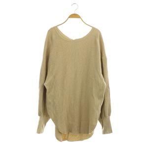 ワッフルチュニック ベージュ