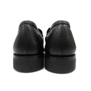 BARNEYS NEW YORK ローファー スリッポン レザー 黒 ブラック 8 26.5cm