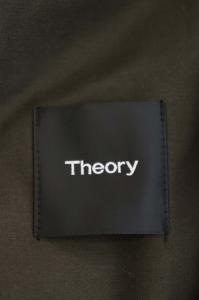 Theory 19AW ダウンインナー付き 3WAY モッズコート ジップアップ フード ロング S カーキブラウン