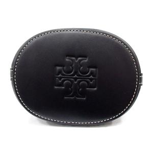 TORY BURCH 21SS Tモノグラムジャカードミニバケットバッグ ショルダーバッグ ハンドバッグ 2way 切替 巾着 紺 ネイビー