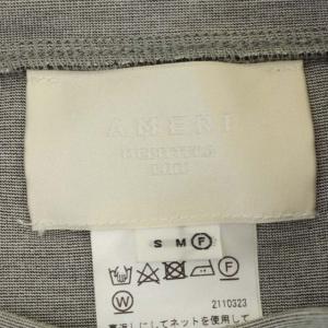 Ameri VINTAGE MEDITTERA LINE 21SS MEDI KNIT BUSTIER COMBI TEE 