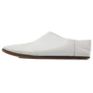 Martin Margiela 22 TABI 足袋 レザースリッポン 40 ホワイト
