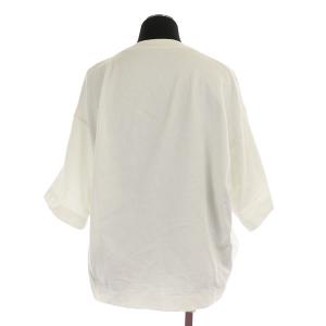 Acne Studios エンボスロゴ ショートTシャツ ワイド ホワイト