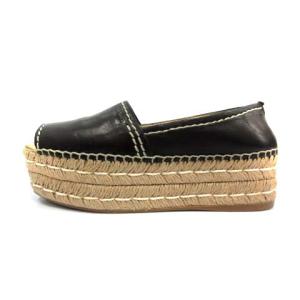 PRADA 厚底フラットシューズ  22.5cm ブラック