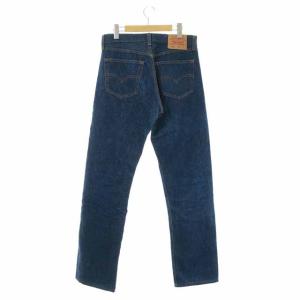 Levi's 96年 USA製 501xx ボタンフライ 524刻印 デニムパンツ ジーンズ ストレート W30L38 青 ブルー