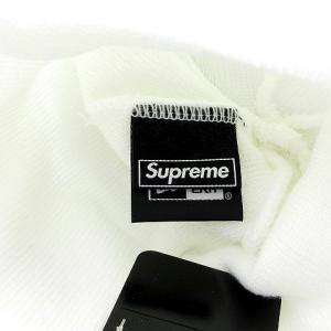 Supreme NEW ERA × Swarovski 21SS S Logo Beanie ラインストーン ホワイト