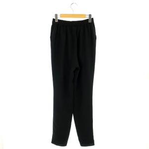 ENFOLD TAジョーゼットゴムジョッパーズパンツ テーパード 38 ブラック