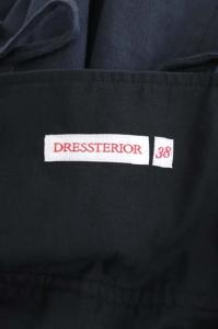 DRESSTERIOR バスケットジャンパースカート 38 ダークネイビー
