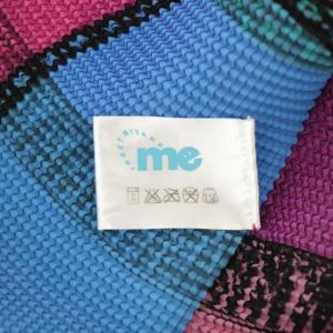 me ISSEY MIYAKE 総柄ハイネックプリーツブラウス 長袖 マルチカラー