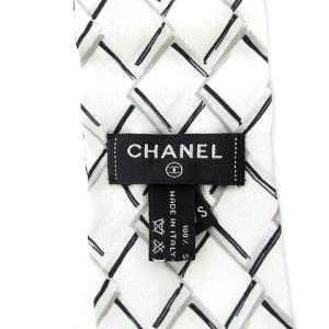CHANEL 19S スカーフ ココマーク ホワイト グレー