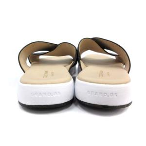 COLE HAAN ゼログランド クリスクロス スライド サンダル ホワイト
