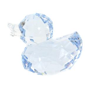 SWAROVSKI ハッピーダック Duck Jolly Jay ジョリージェイ 置物 オーナメント クリスタル 水色