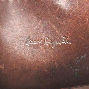 HENRY BEGUELIN 長財布 ラウンドファスナー レザー ダークブラウン