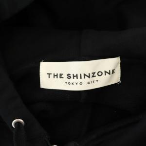 Shinzone 21SS プレンティフーディー パーカー ジップアップ F 黒 ブラック