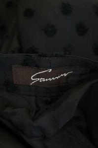 STUNNING LURE ドットタックパンツ ワイド ブラック